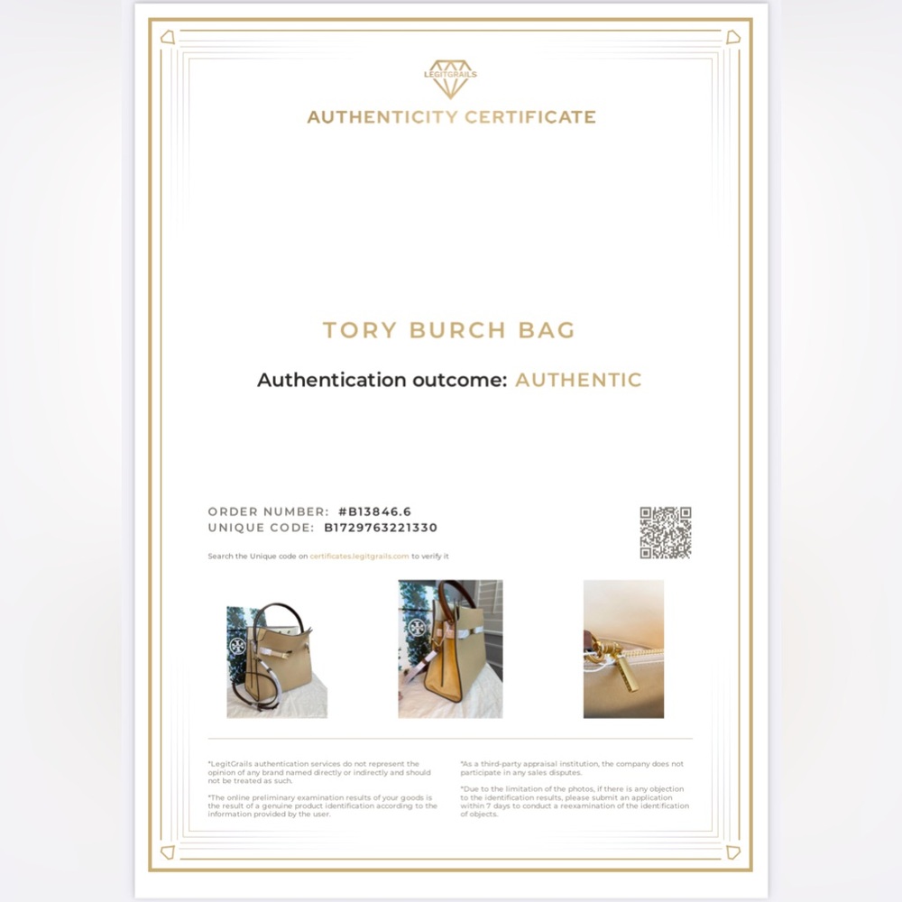 Tory Burch Large LEE RADZIWILL DOUBLE BAG - Picture 5 of 15